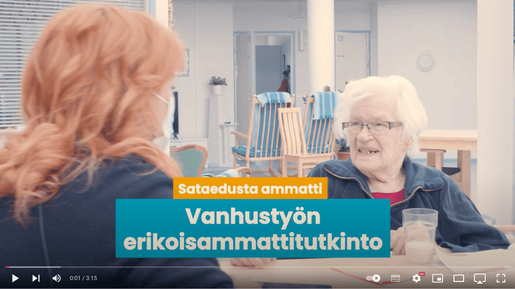 Miksi kannattaa opiskella Vanhustyön erikoisammattitutkintoa?